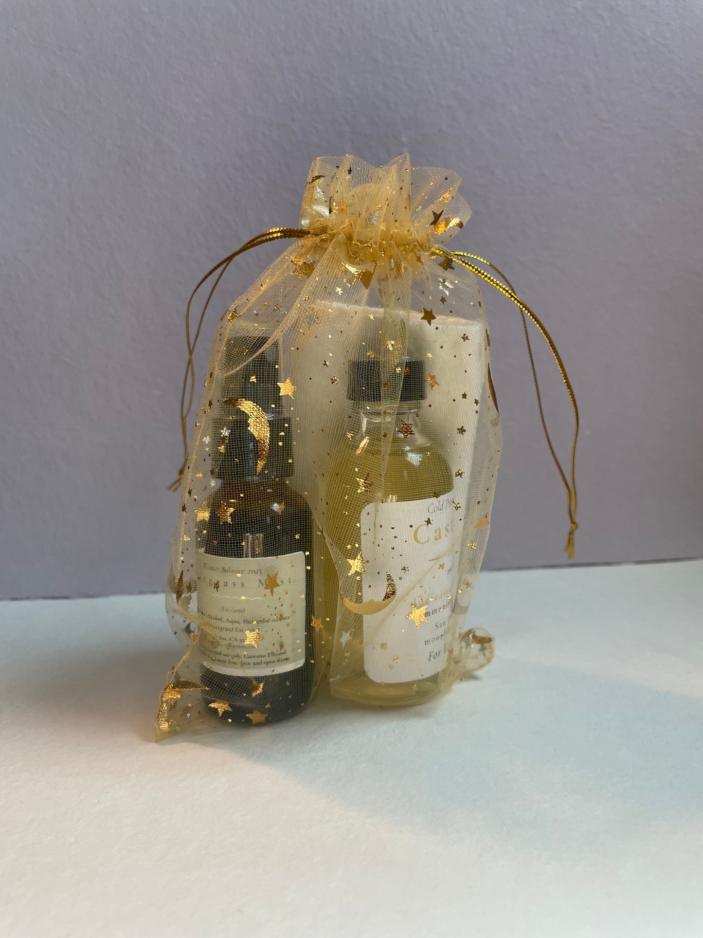 Grounding Ritual - 2 oz Castor Oil Pack & 1oz Sweetgrass Mist