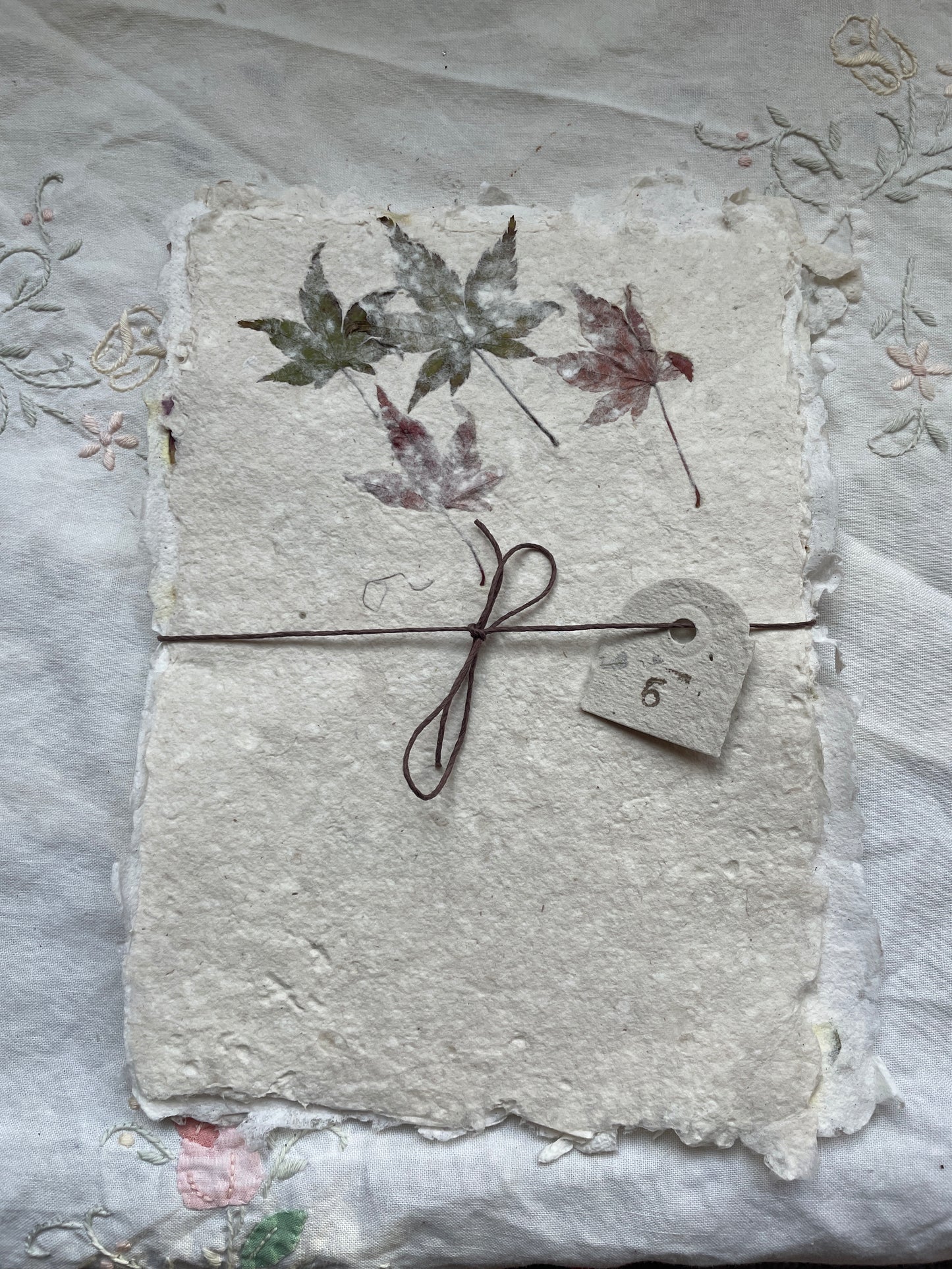 Handmade Paper Pack No. 6 - 8 x 5.5 in.