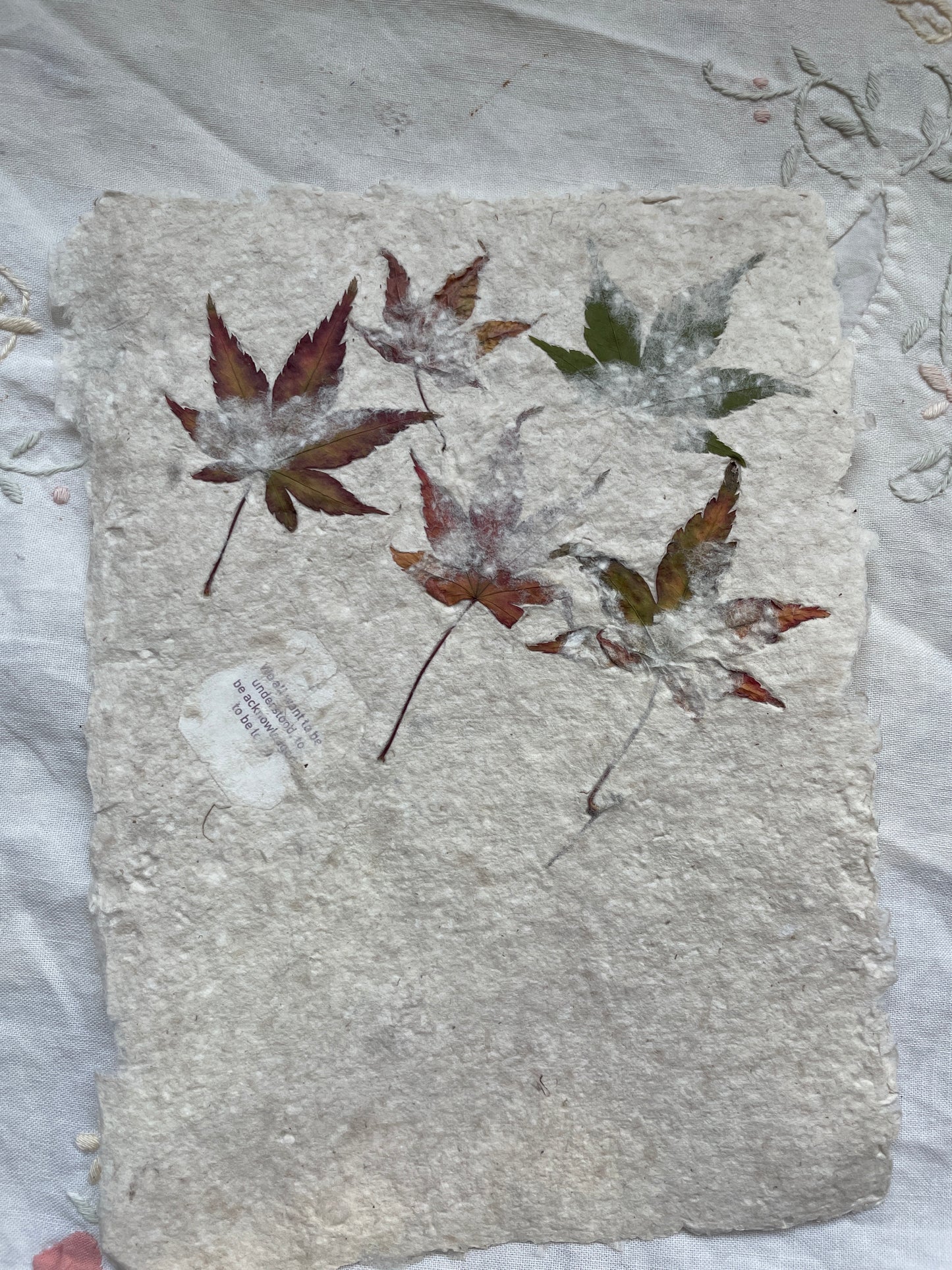 Handmade Paper Pack No. 6 - 8 x 5.5 in.