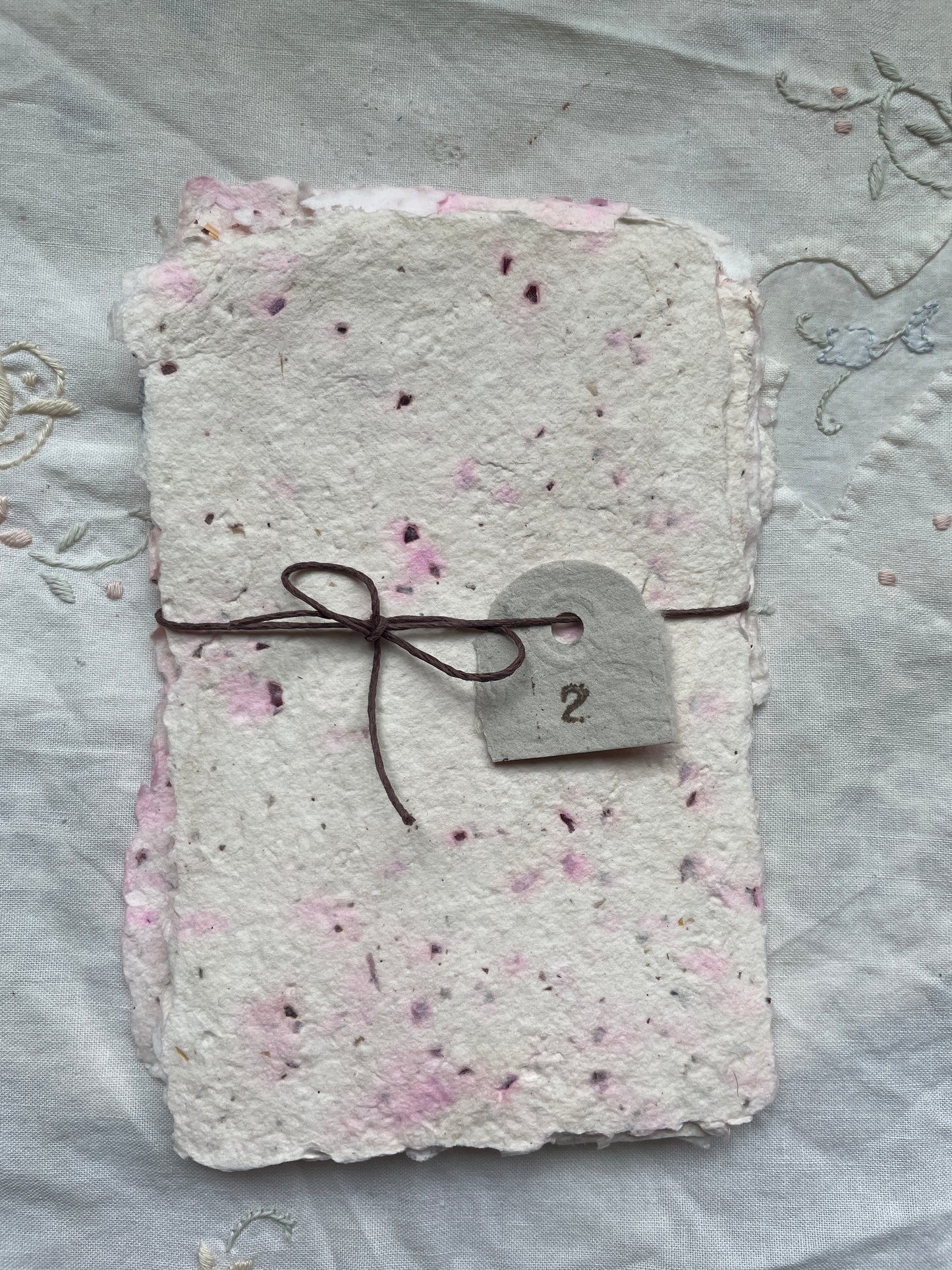 Handmade Paper Pack No. 2 ~ 4 x 2.75 in.